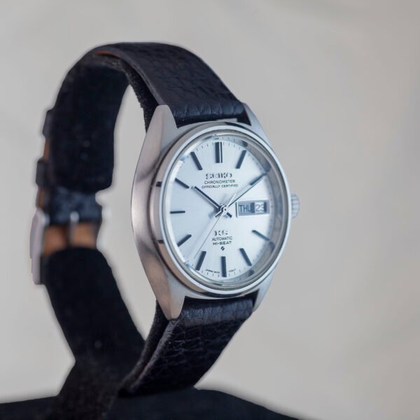 King Seiko 5626-7060 original buckle, automatic, 1972, serviced with 1-year warranty - LingNoi Design