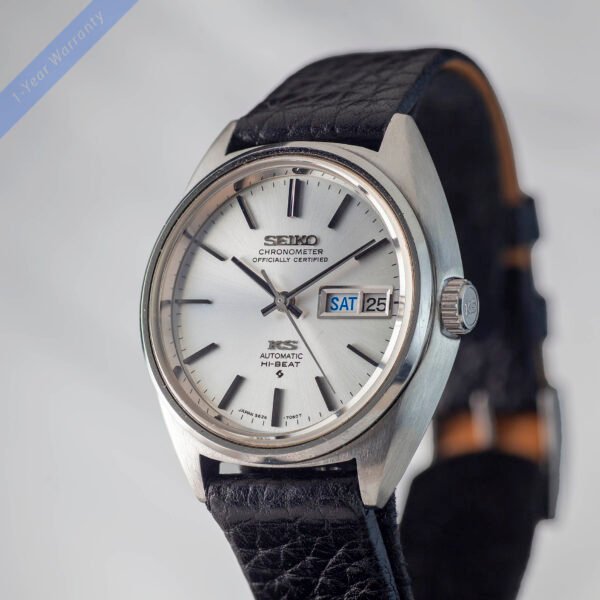 King Seiko 5626-7060 original buckle, automatic, 1972, serviced with 1-year warranty - LingNoi Design