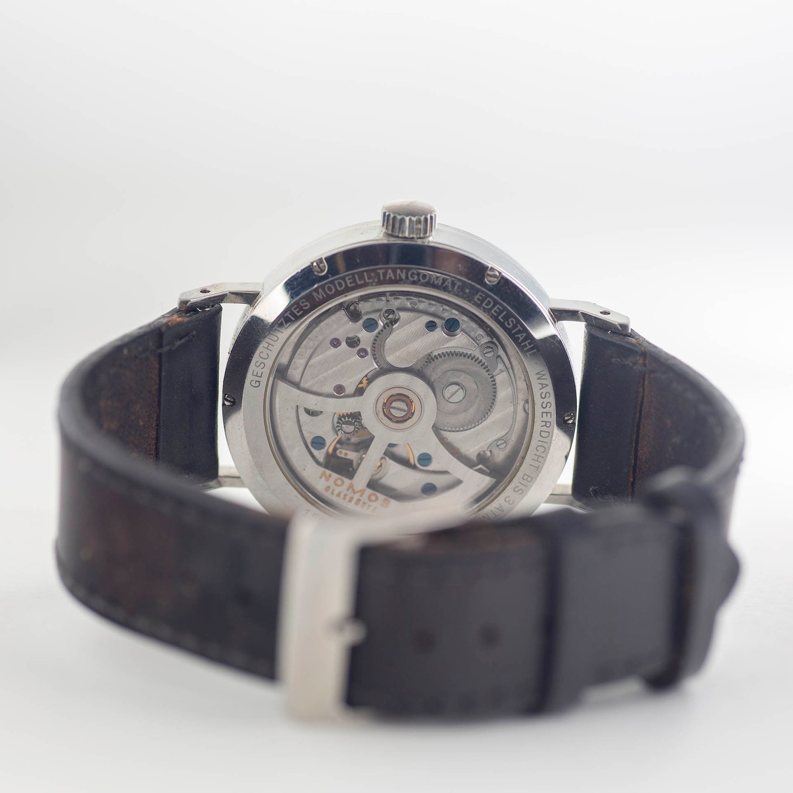 Nomos Tangomat ref 641 from 2013, serviced with 1-year warranty - LingNoi Design