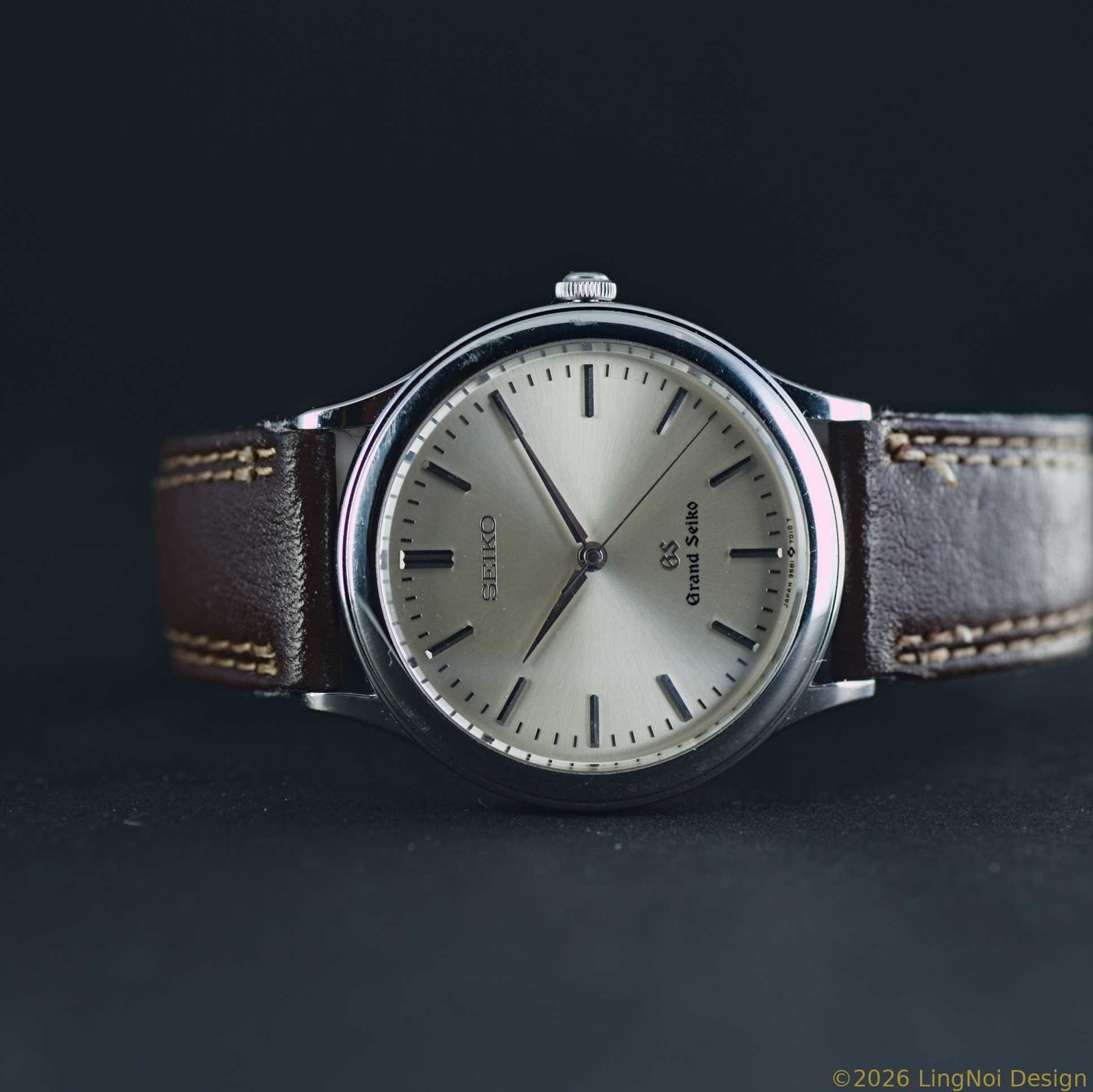 Grand Seiko 9581-7000 QZ from 1990 | Professionally Serviced & Warranted by LingNoi Design