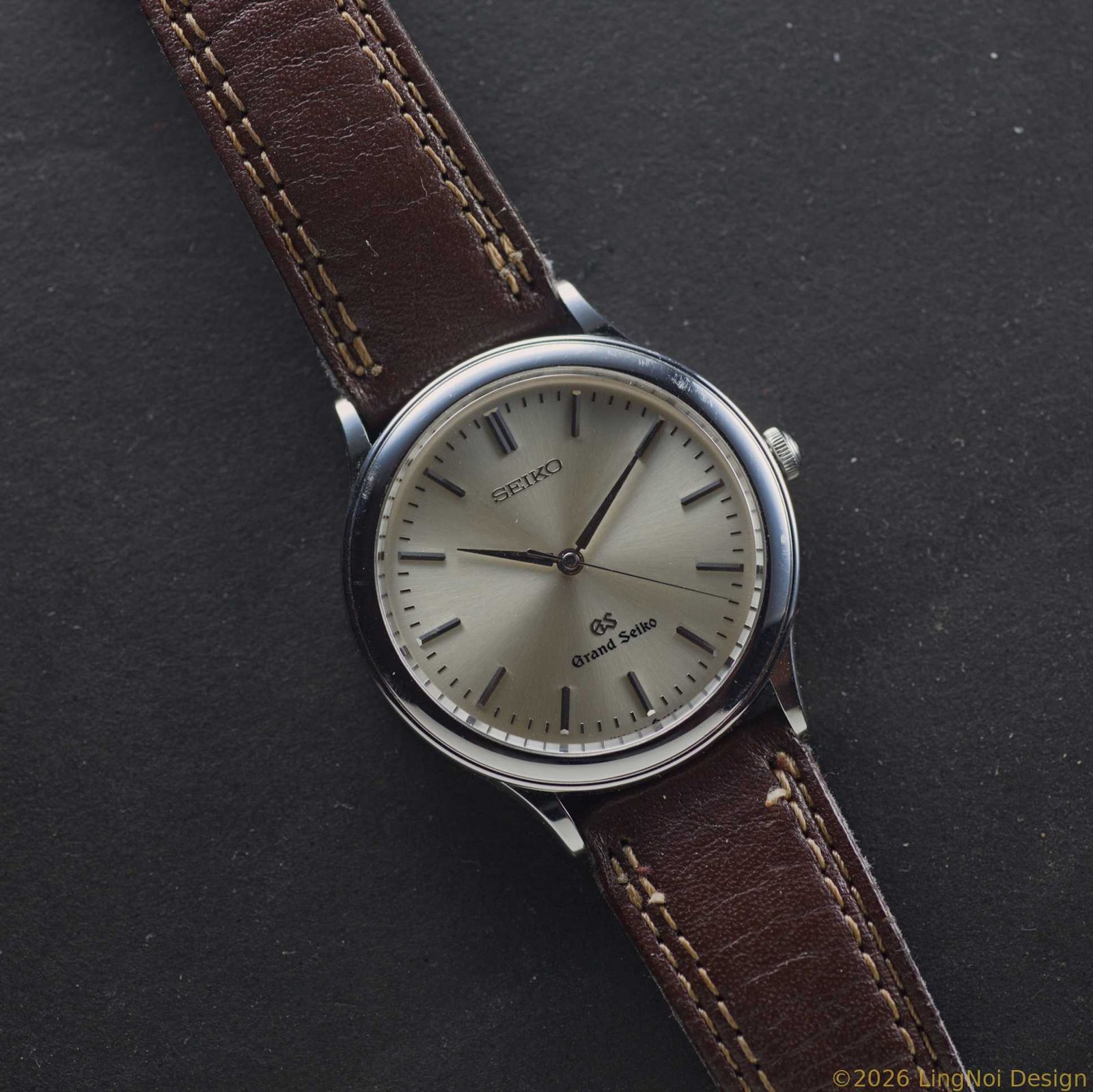 Grand Seiko 9581-7000 QZ from 1990 | Professionally Serviced & Warranted by LingNoi Design