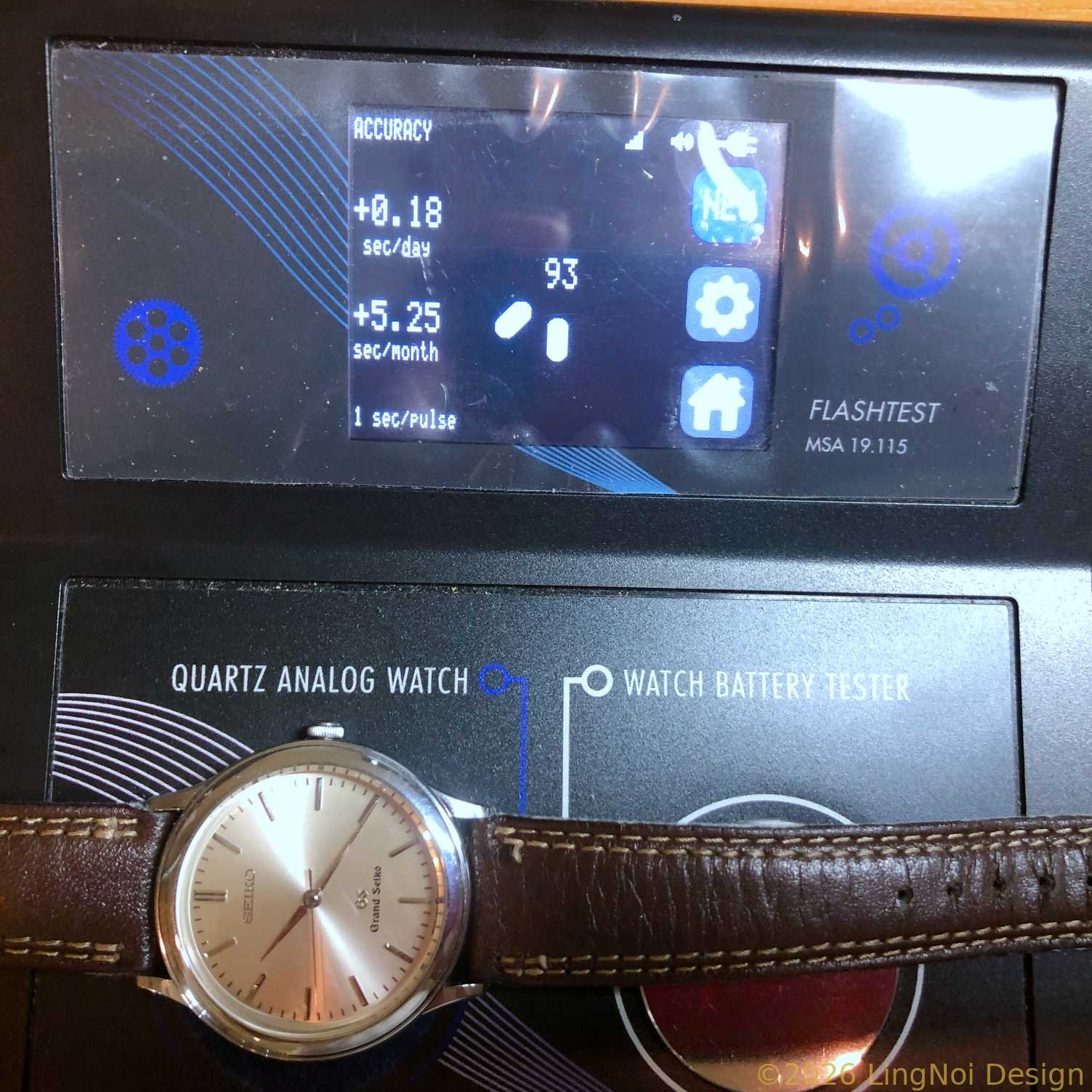 Grand Seiko 9581-7000 QZ from 1990 | Professionally Serviced & Warranted by LingNoi Design